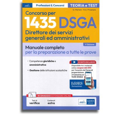 Edises. Concorso 1435 DSGS....