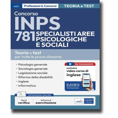 Edises. Concorso INPS 781...
