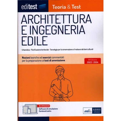 Editest. Test Architettura 2023: manuale di teoria 12Ed.